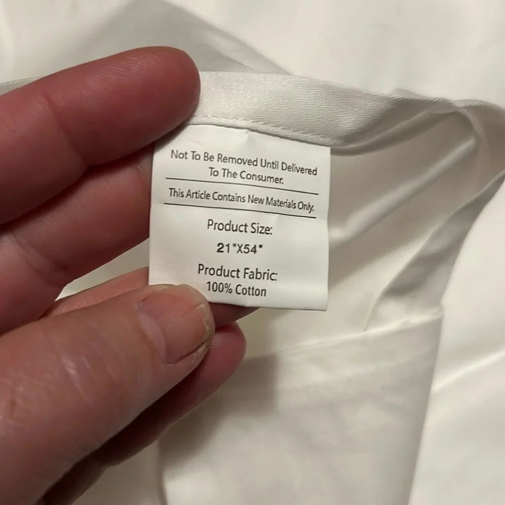 100% cotton body pillowcase